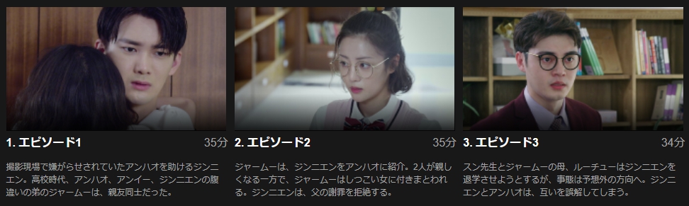 王子様 シーズン1　Netflix　話数